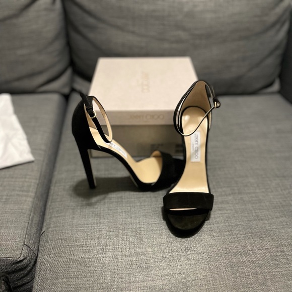 Jimmy Choo
Misty Suede Ankle-Strap Sandals size 40 - Picture 2 of 8